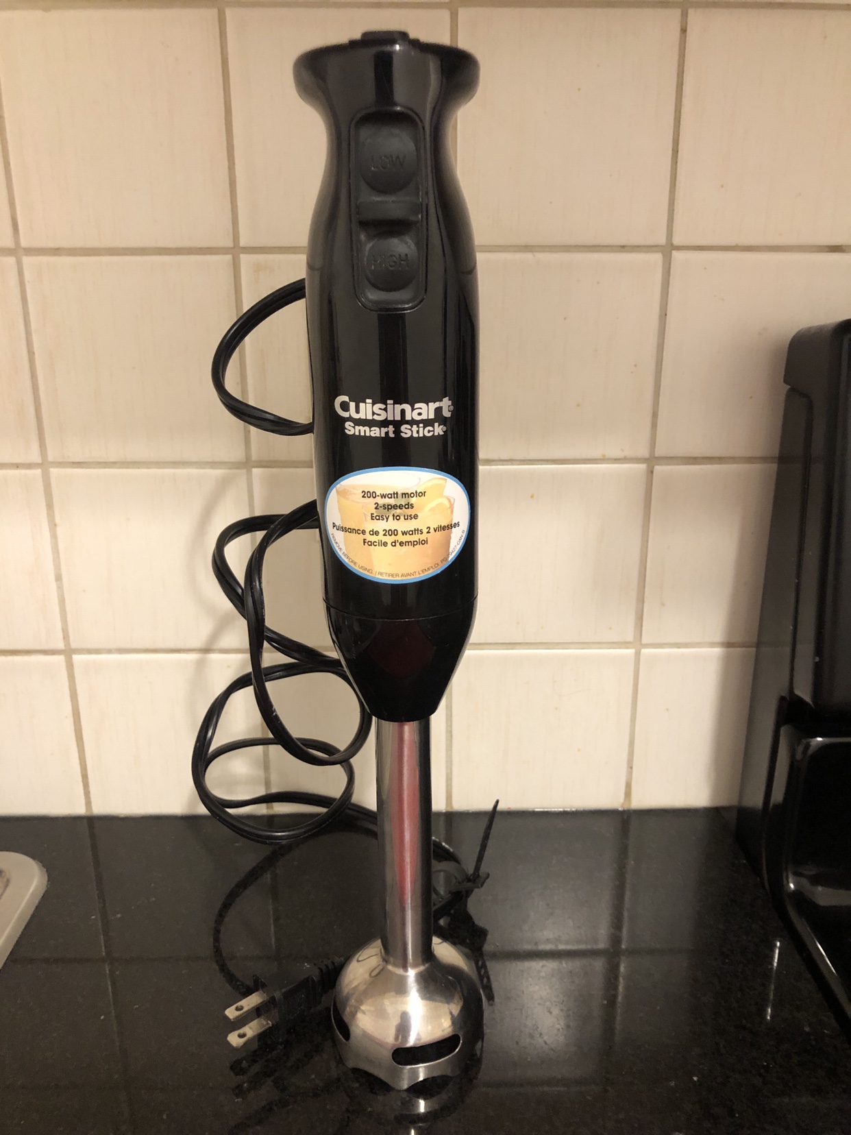SMART STICK TWO-SPEED HAND BLENDER