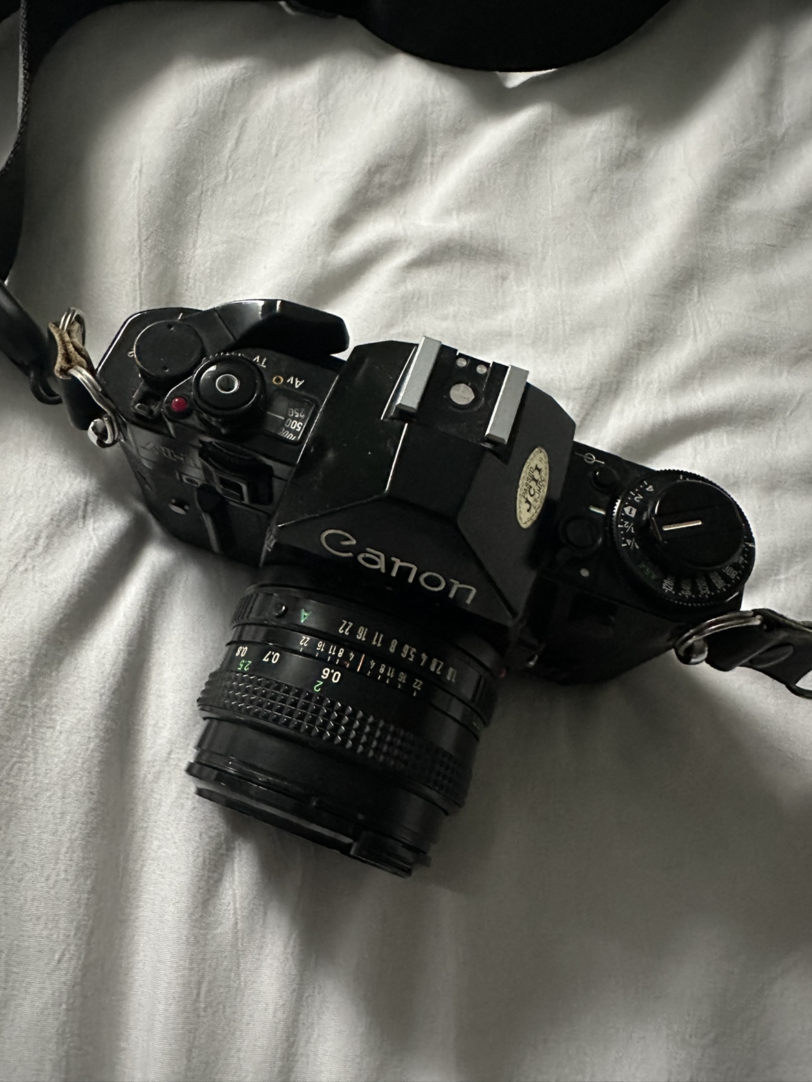 Canon A-1 Film Camera with 50mm lens image indicator(2)