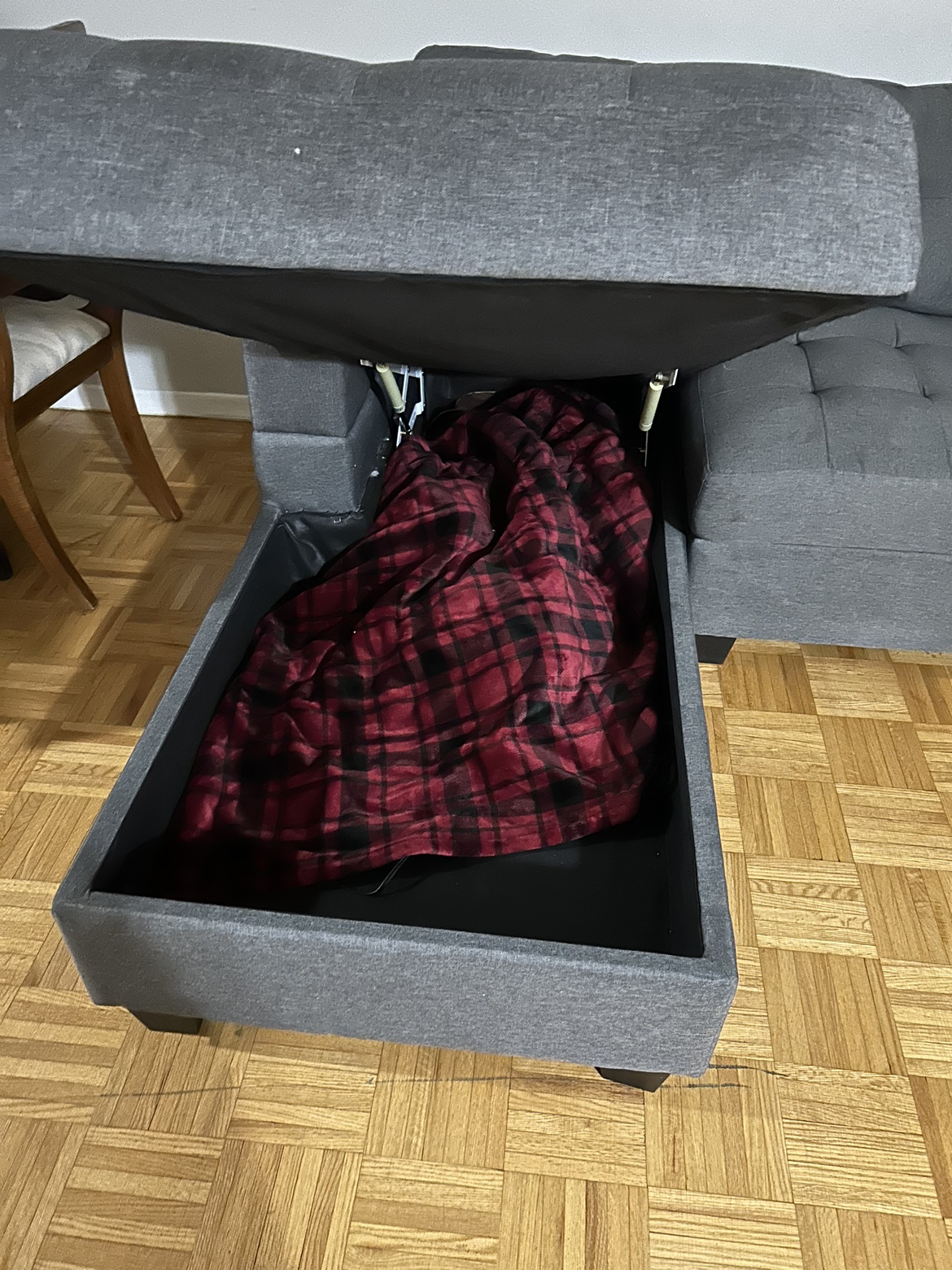 4 seater L shaped sofa - photo 2