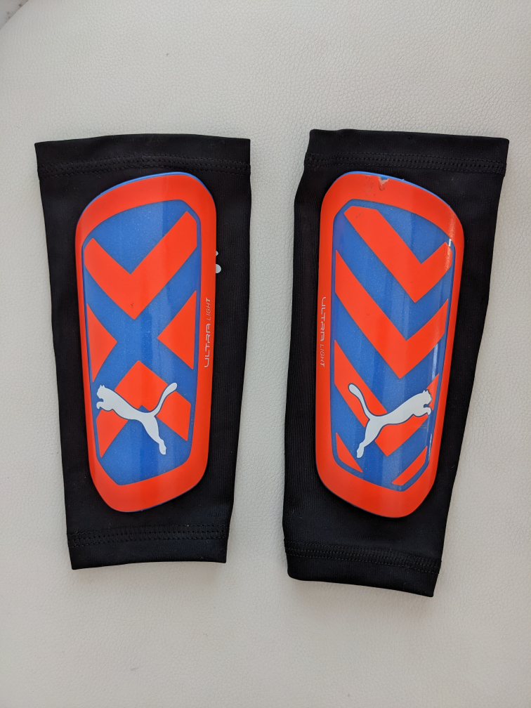 Kids Adidas Soccer Cleats (Size 12K) & Puma Shinguards image indicator(3)