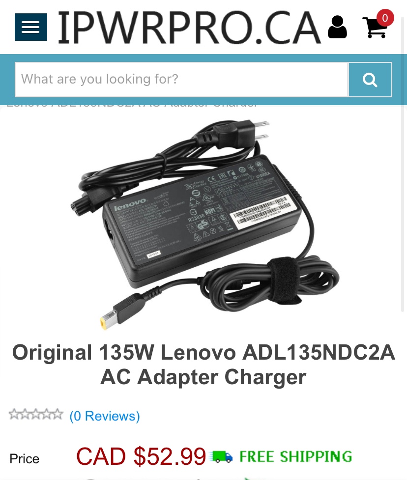 Original Lenovo laptop charger image indicator(2)