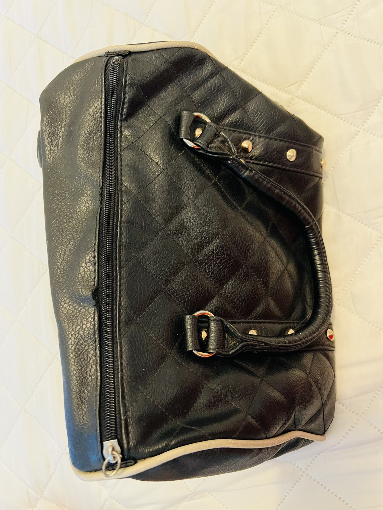 Black Quilted Handbag - photo 2