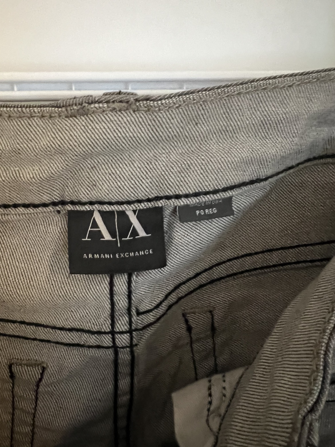 Armani low rise jeans