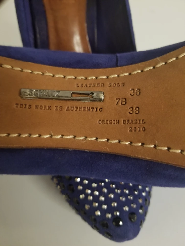 Schutz Blue high heels image indicator(4)