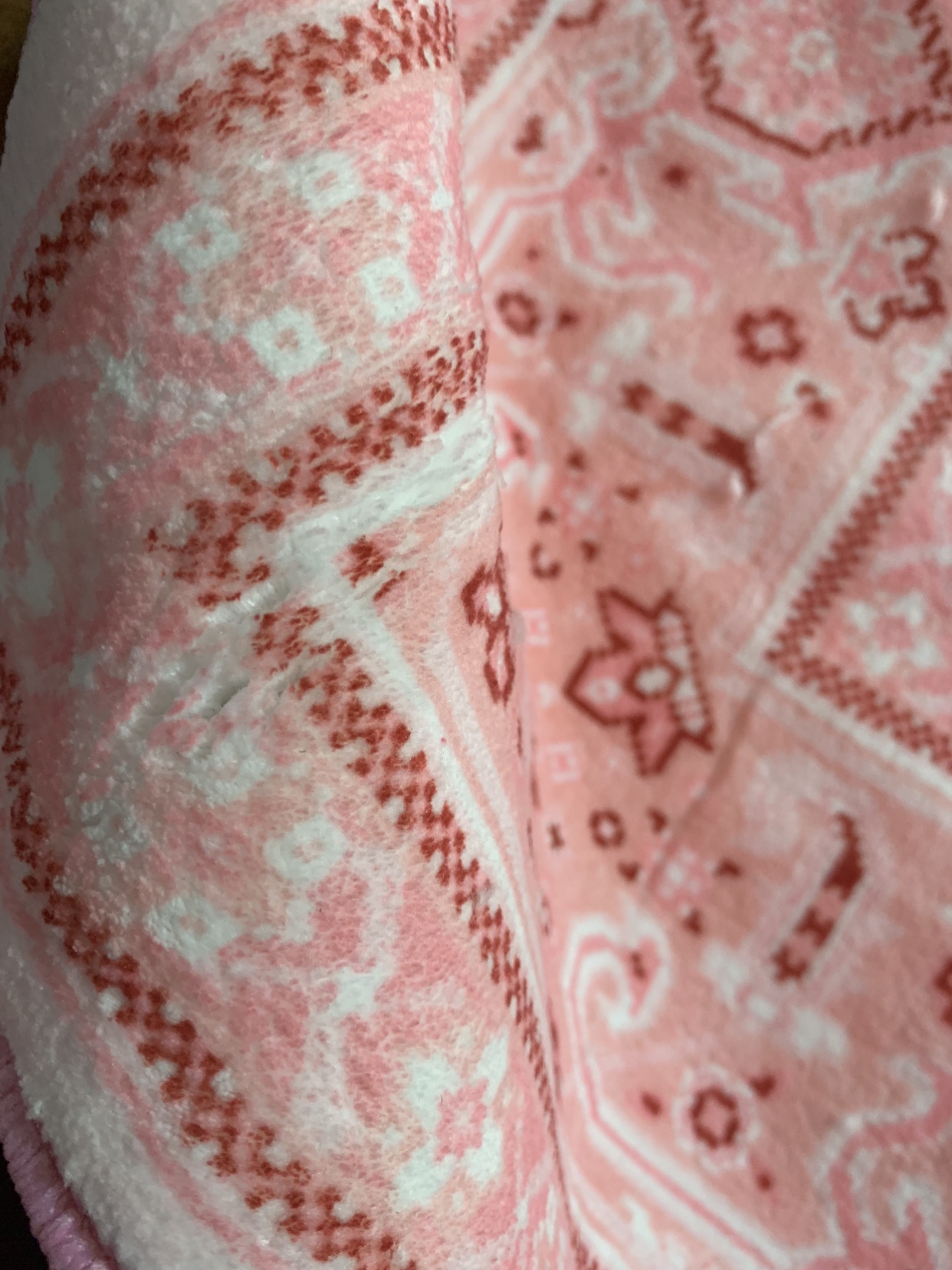 Washable Rugs 5x7 Oriental Floral Soft Indoor hot pink Carpet - photo 4