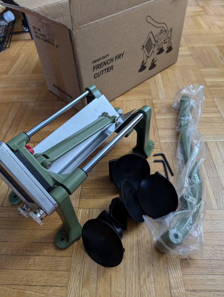 French Fry Cutter Commercial Potato Slicer, new thumbnail
