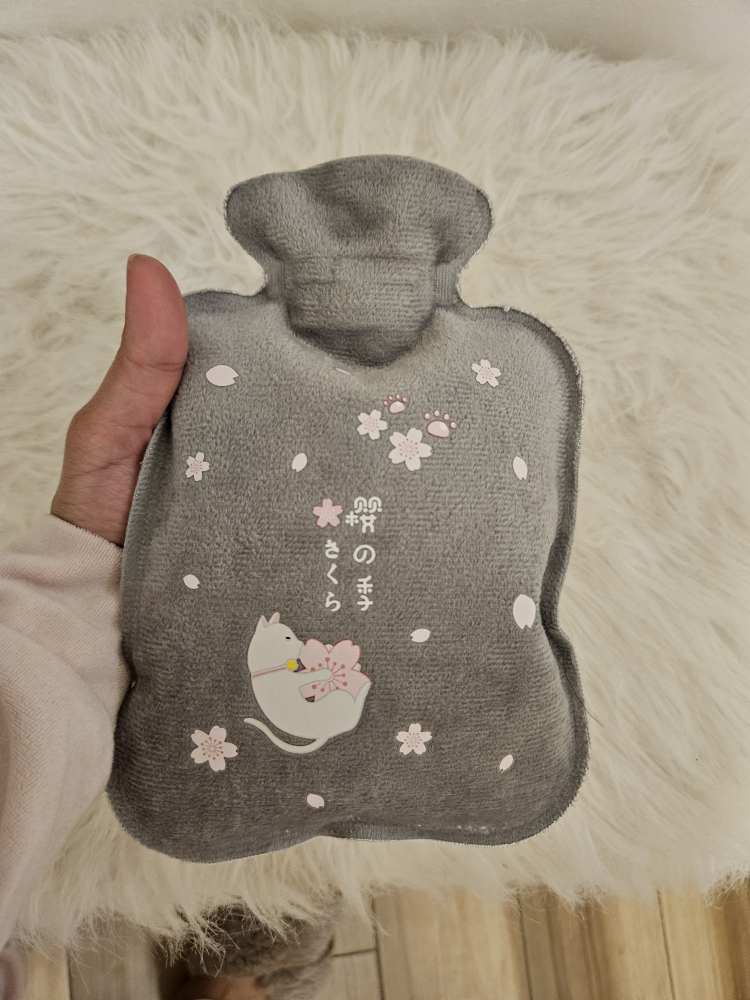 Cute Cat Hot Water Bottle thumbnail