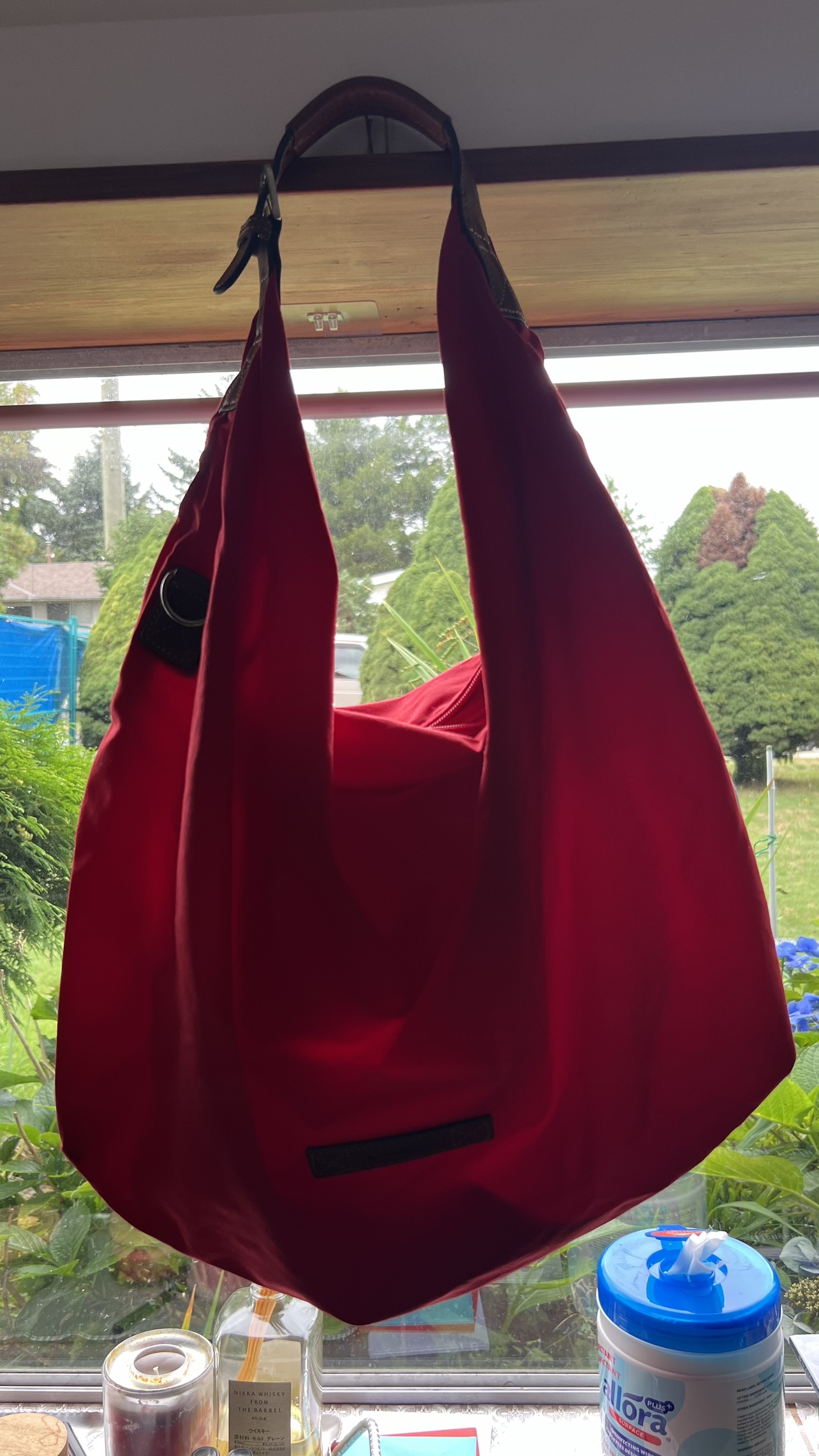 Lancel Foldable Red Bag image indicator(8)