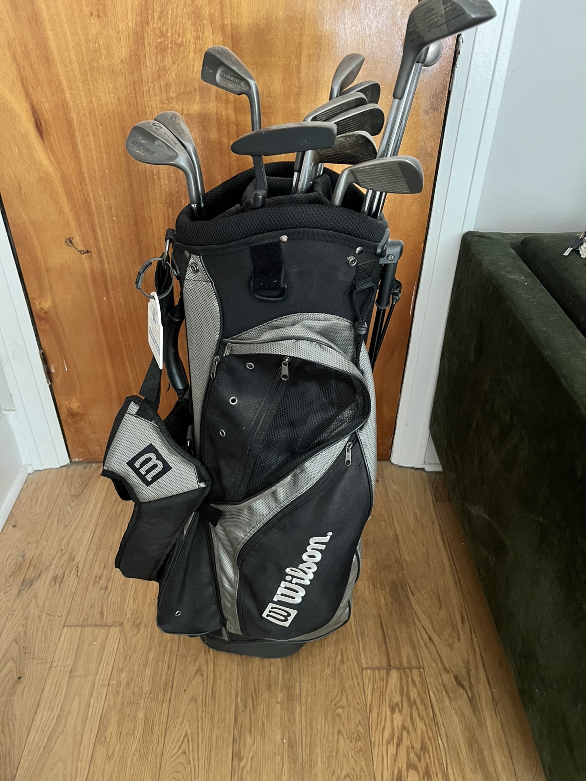 Golf club set w bag