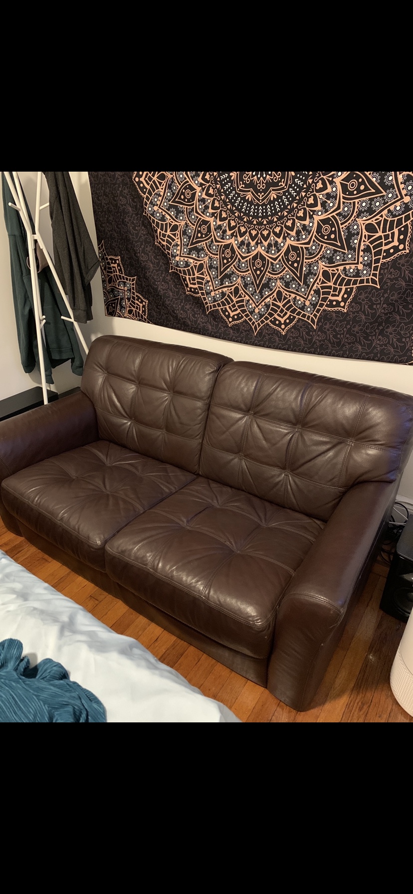 Brown Love Leather Seat (Couch)
