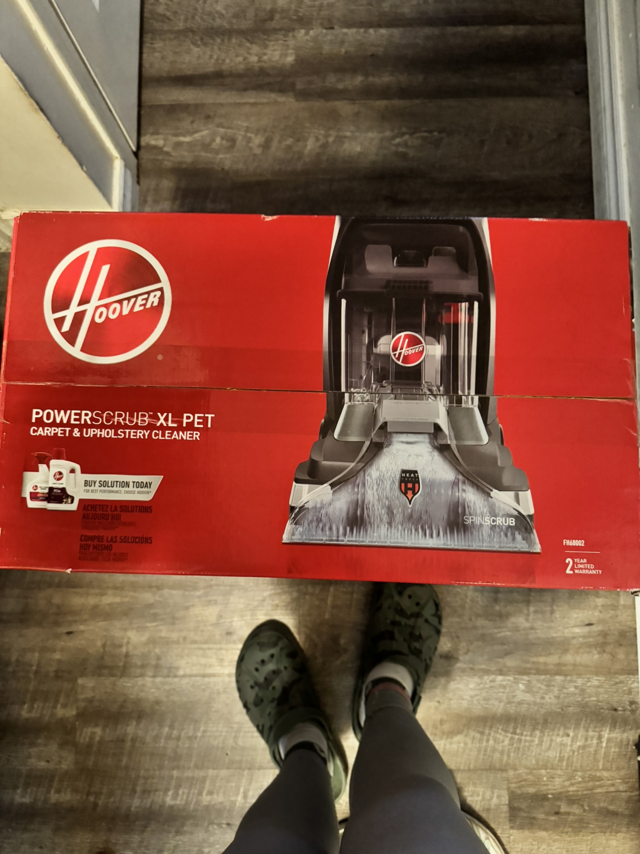 Hoover XL Pet Carpet and upholstery cleaner - photo 2