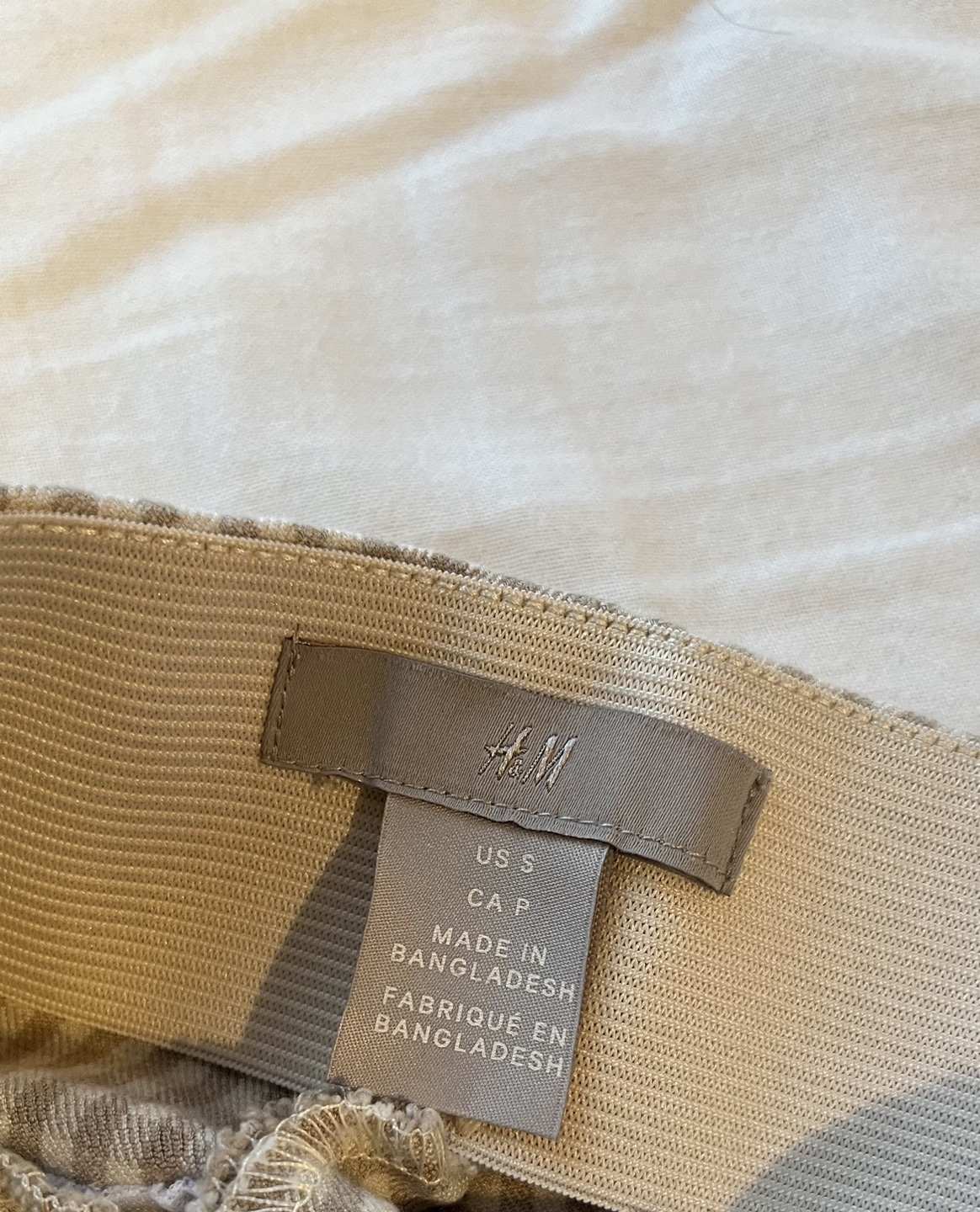 Cute H&M Gingham Work Pants Size 2 - photo 3