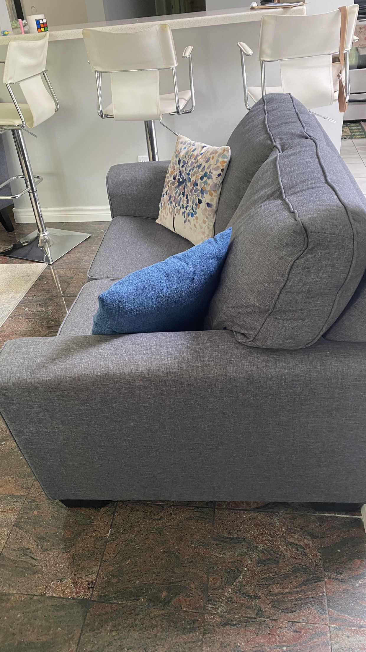 Grey Sofa Set (3+2+1) - photo 4