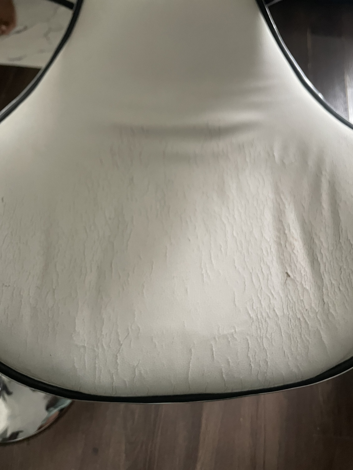 White Swivel Bar Stools sold as it image indicator(3)