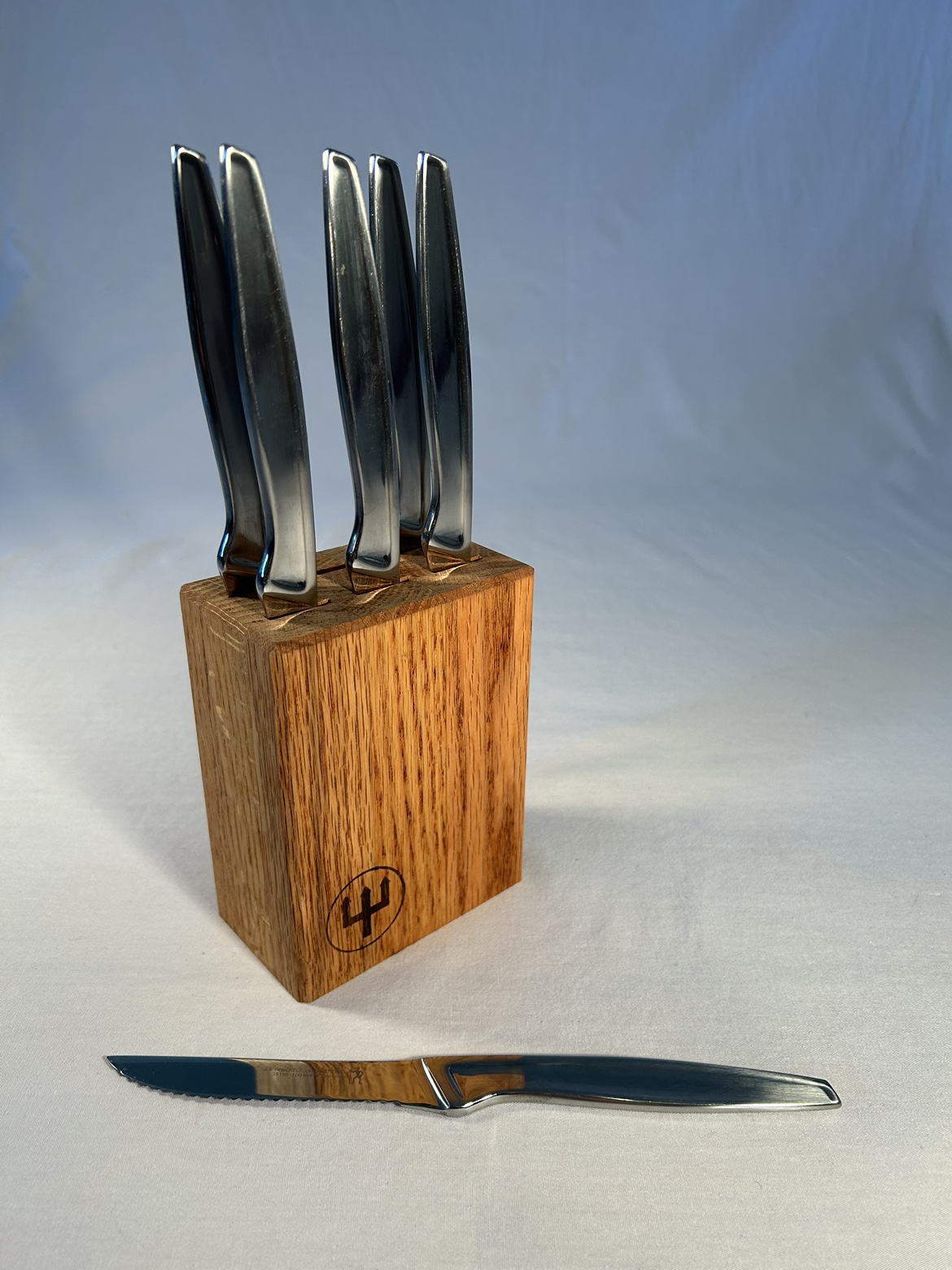 6-pc. JA Henckels Int’l Steak Knife Set with Wood Block