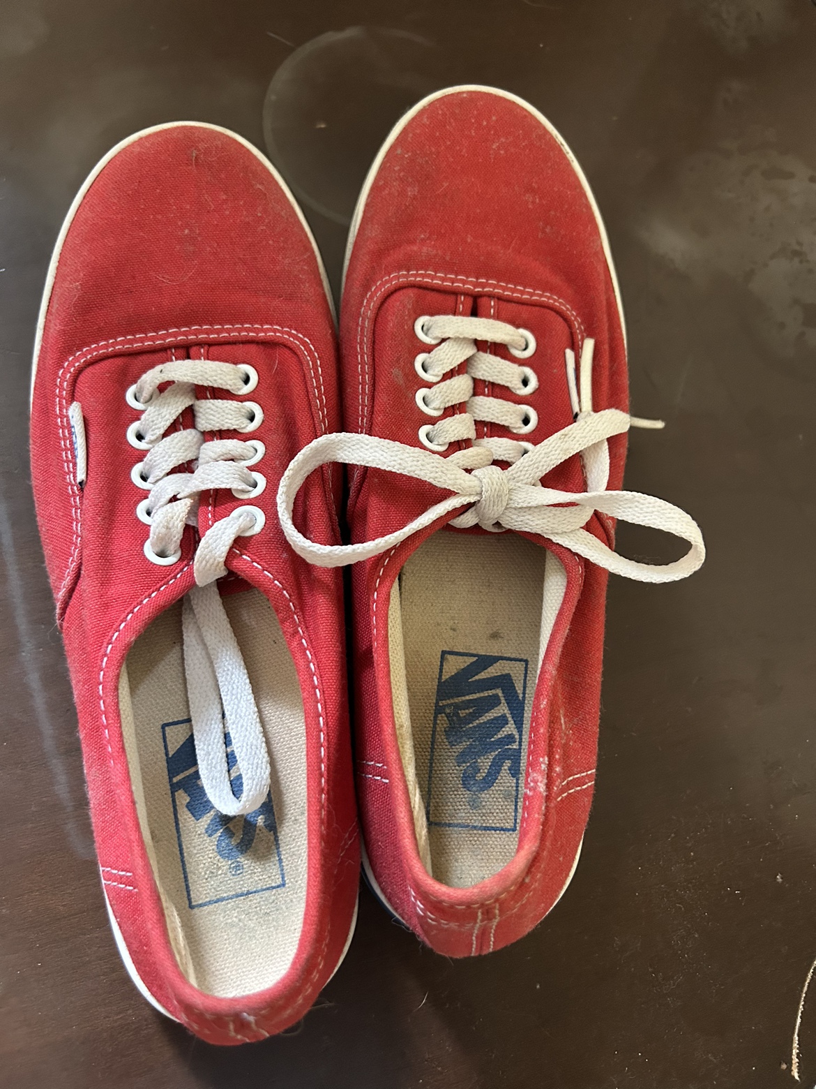 Vans Red Sneakers thumbnail