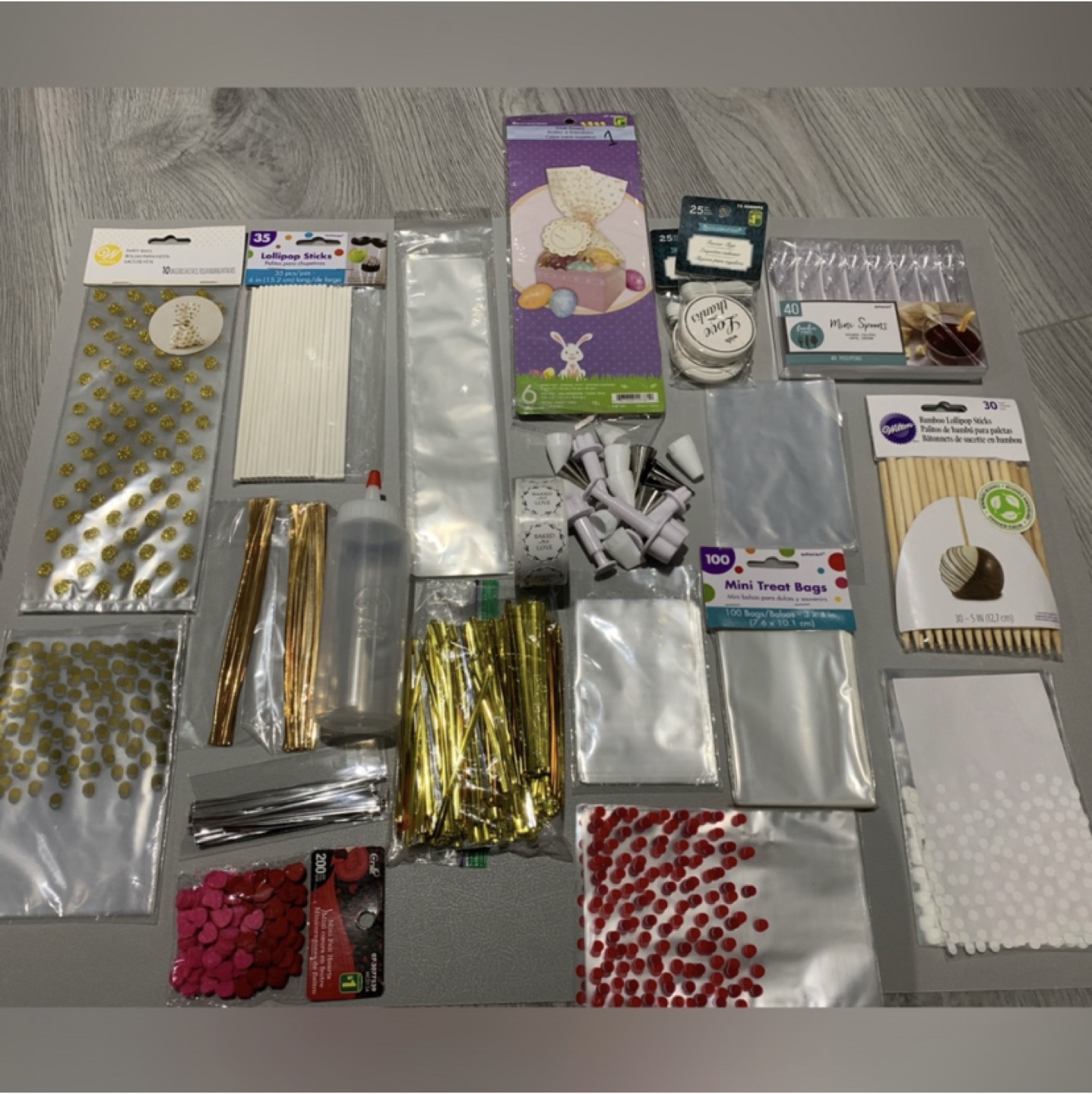 Baking and decor supplies