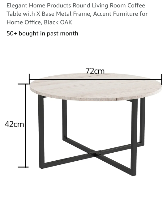 Round Coffee table