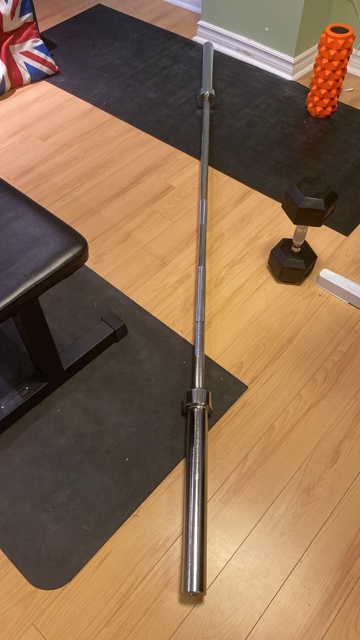 Olympic Bar - 86", 32mm, 44LB - 700LB Rating