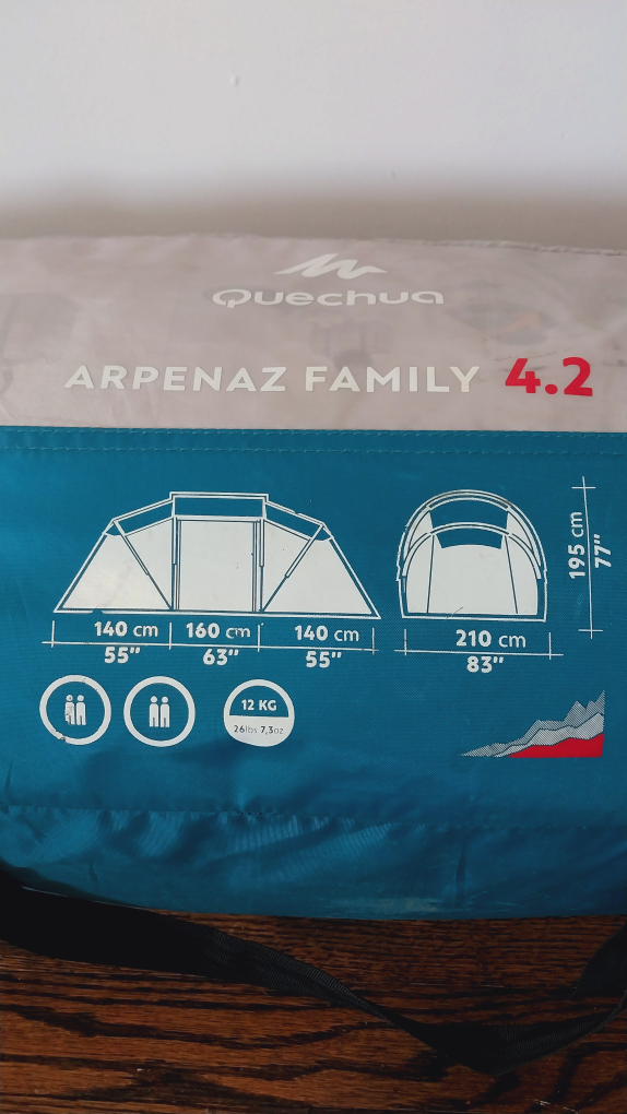 Quechua Arpenaz Family 4.2 Tent thumbnail