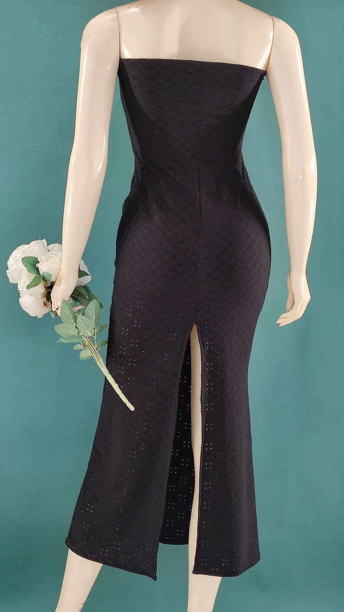 $7 only tube maxi dress eyelet thumbnail