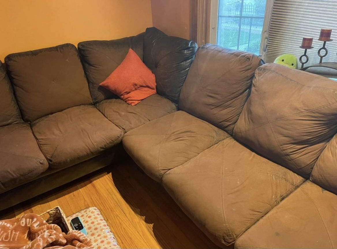 Brown Sectional Sofa
