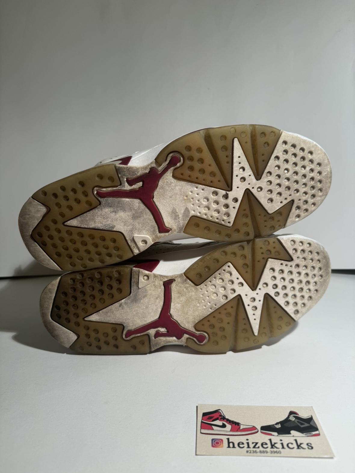 Air Jordan 6 Retro "Maroon" size 11 image indicator(4)