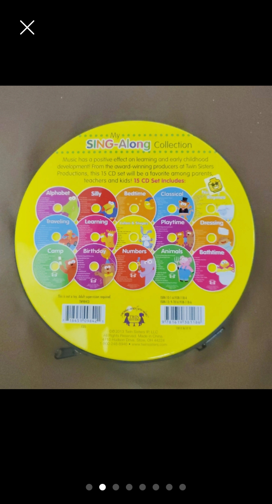 Sing Along collection 15CDs image indicator(2)