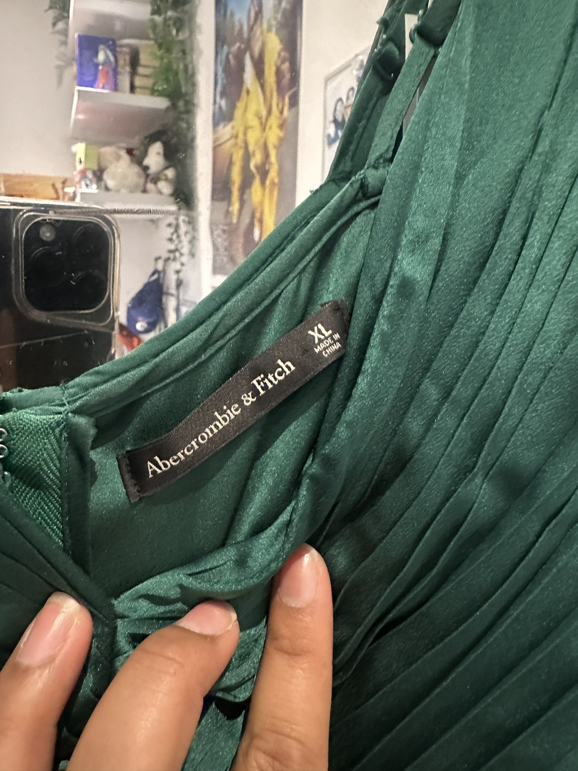 Abercrombie and Fitch green dress - photo 3