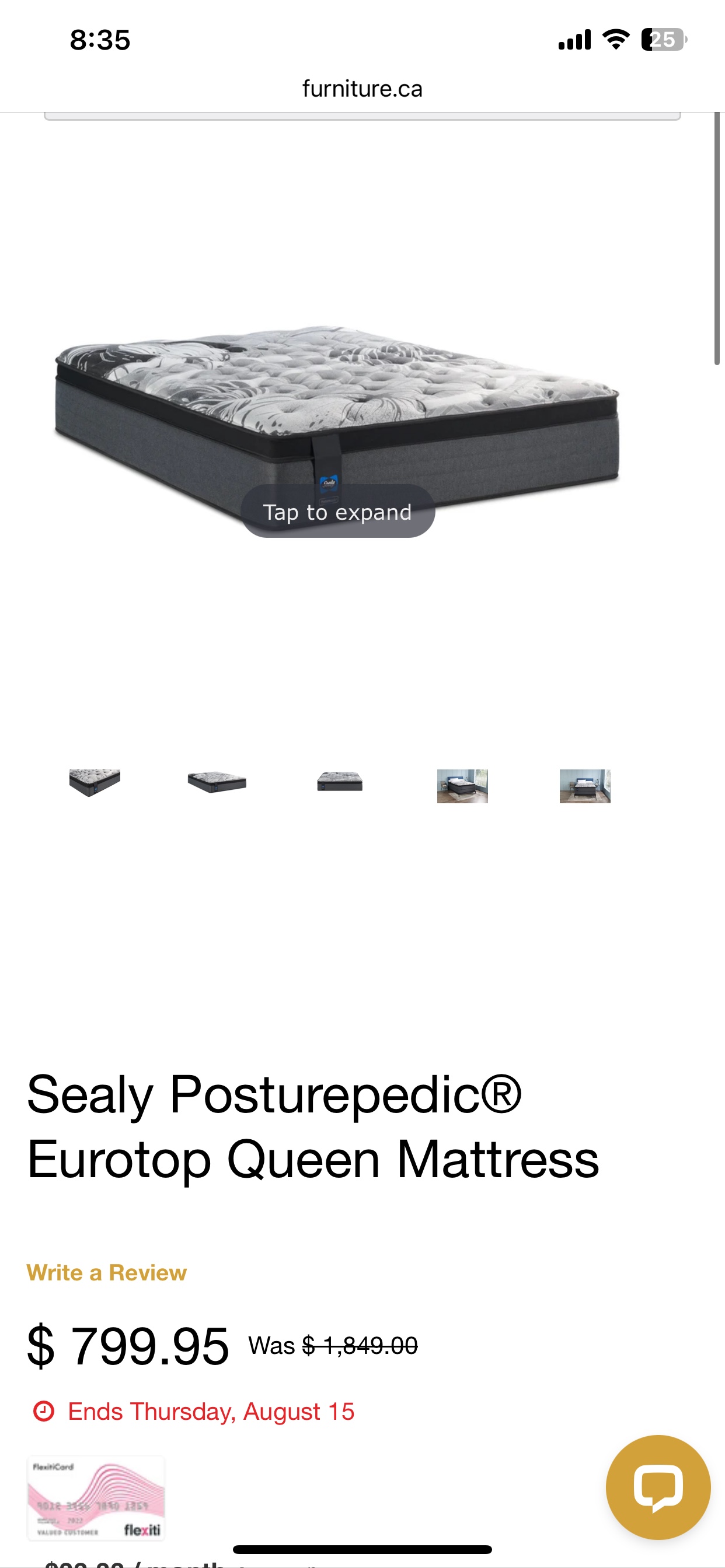 Sealy Queen Mattress - photo 4