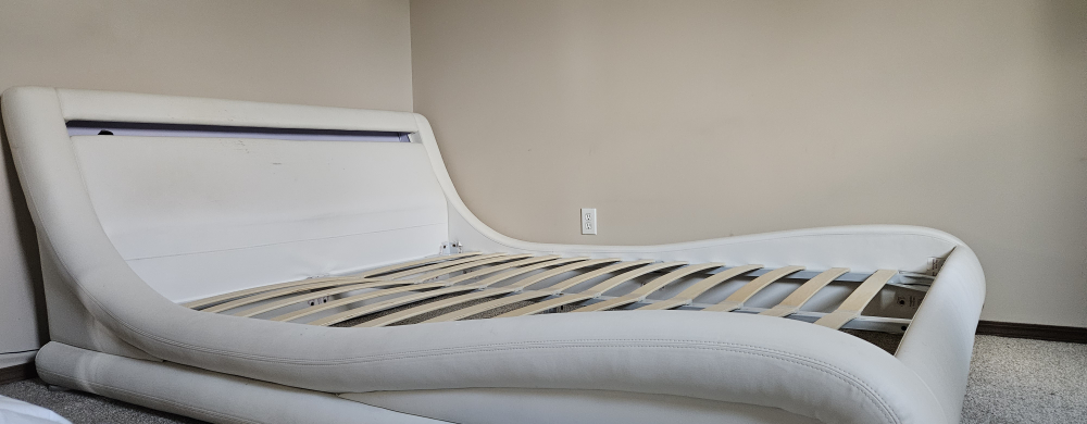 White Queen Bed Frame