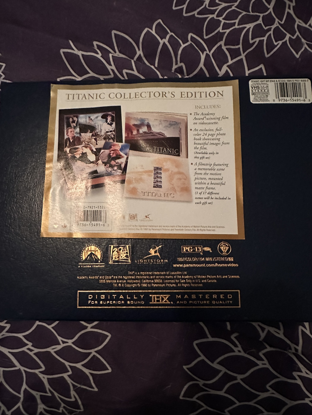 Titanic Collector's Edition VHS image indicator(2)