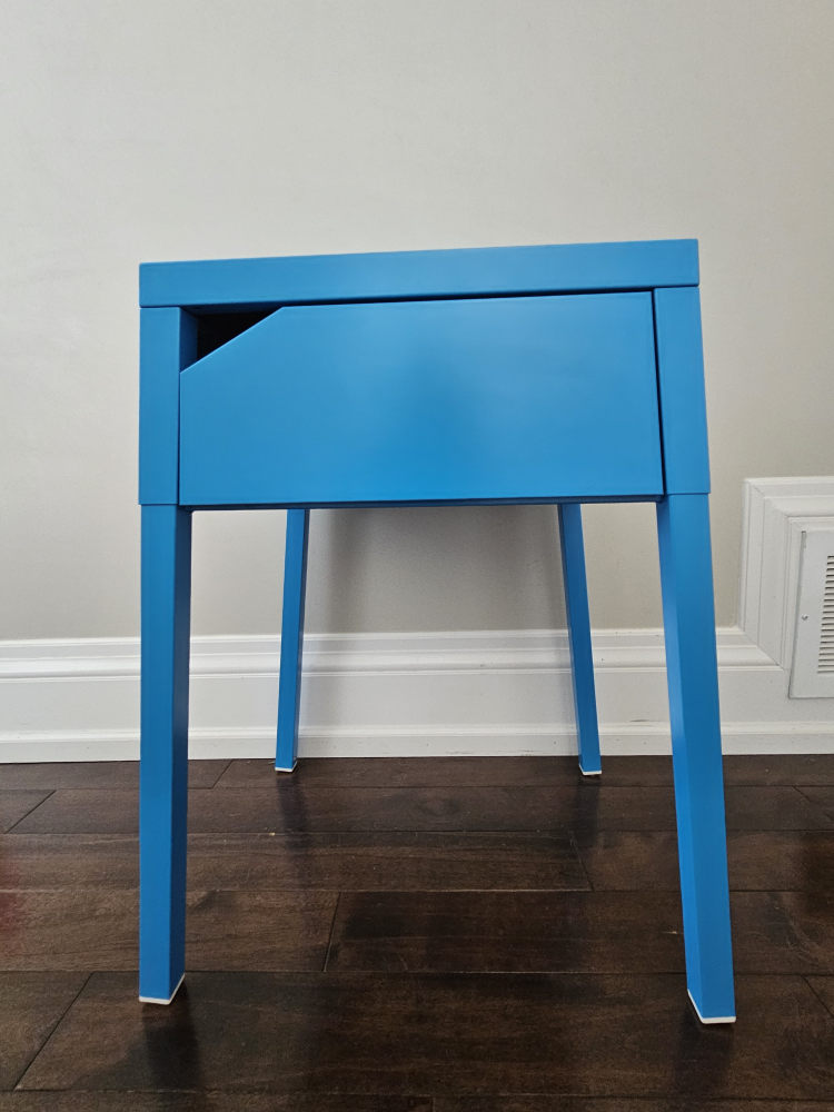 Ikea Blue Nightstand