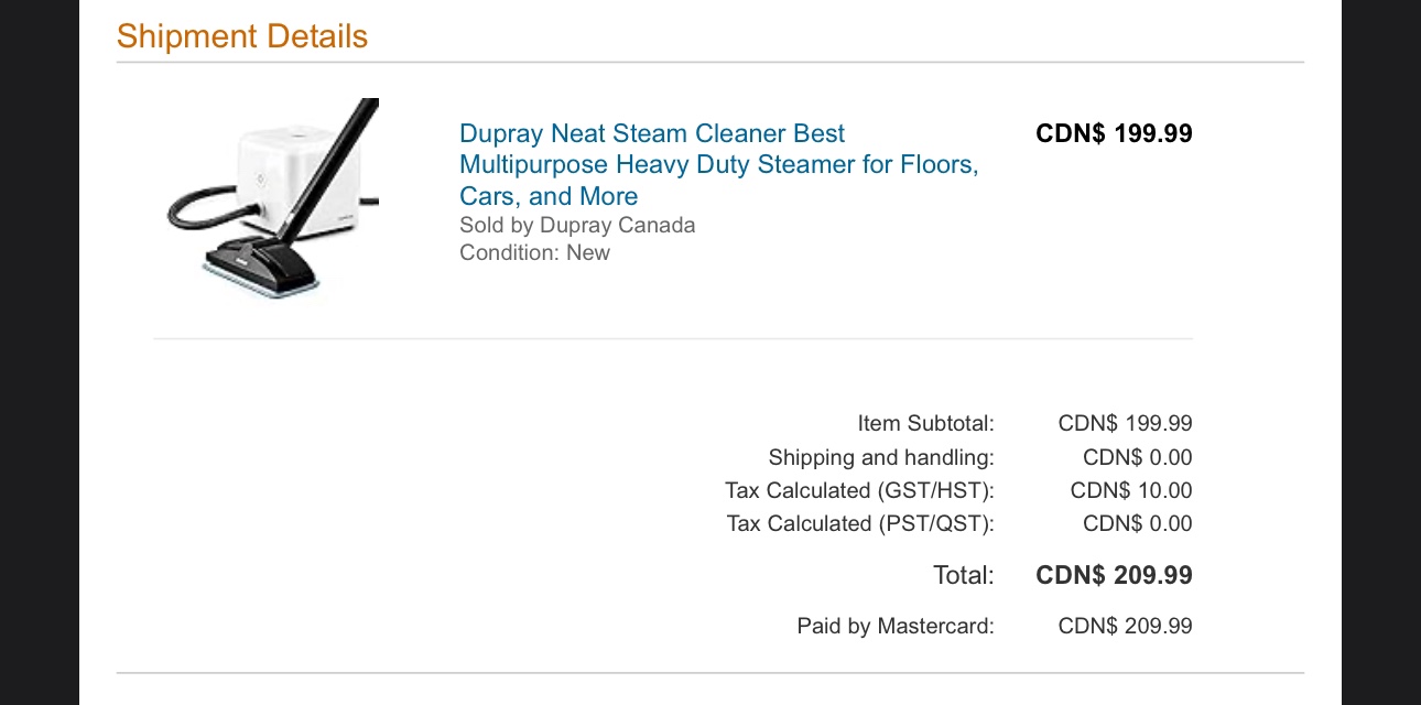 Dupray One Plus Steam Cleaner image indicator(10)