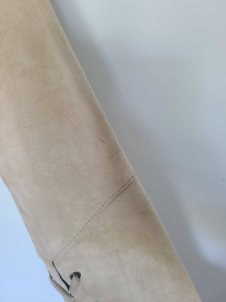 Suede Jacket with Lace Up Sleeves image indicator(4)