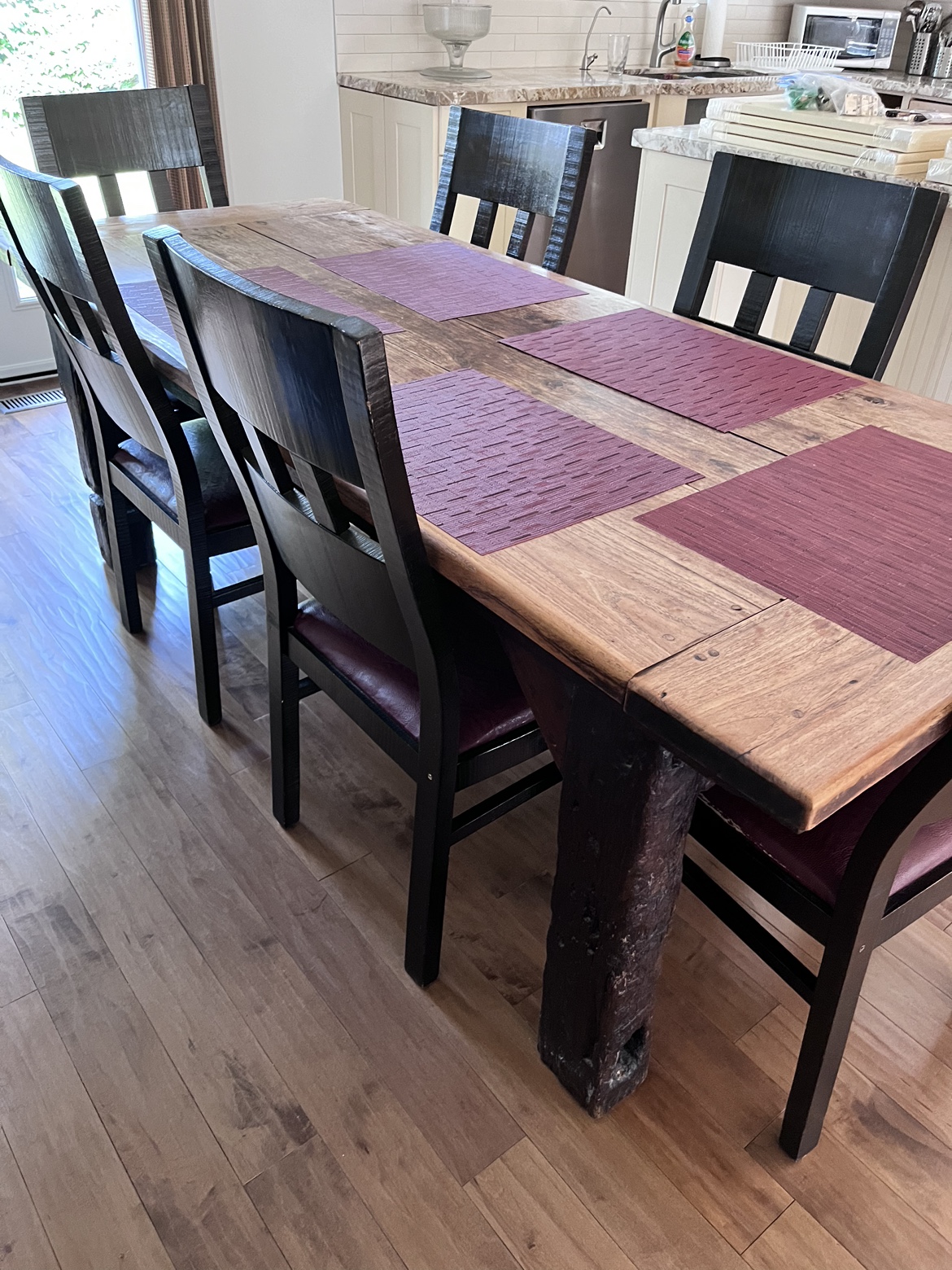 Rustic Wooden Dining Table