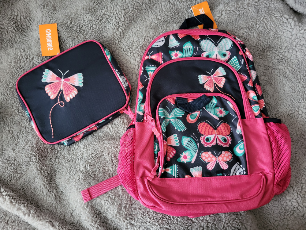 Gymboree Backpack and Lunch bag Set with free pencil case image indicator(2)