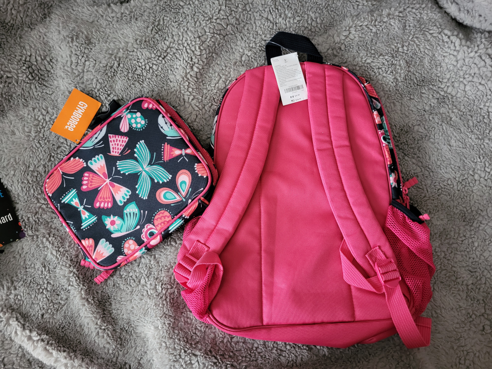Gymboree Backpack and Lunch bag Set with free pencil case image indicator(3)