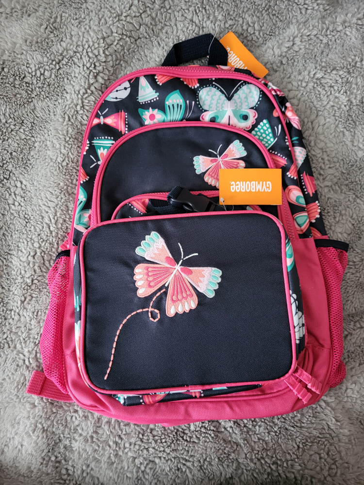 Gymboree Backpack and Lunch bag Set with free pencil case image indicator(4)