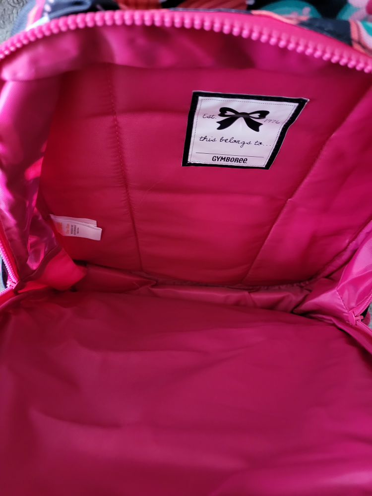 Gymboree Backpack and Lunch bag Set with free pencil case image indicator(5)