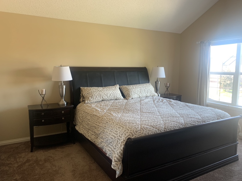 King Sleigh Bed Frame