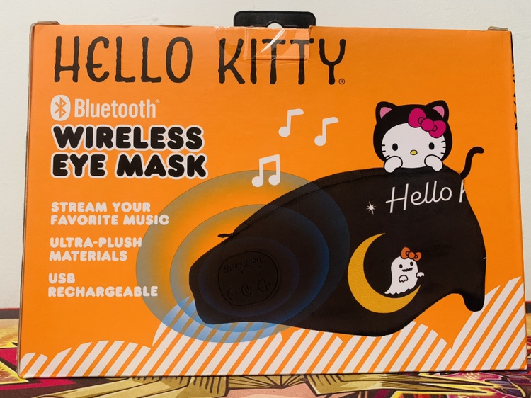 Hello Kitty Bluetooth Wireless Eye Sleep Mask image indicator(4)