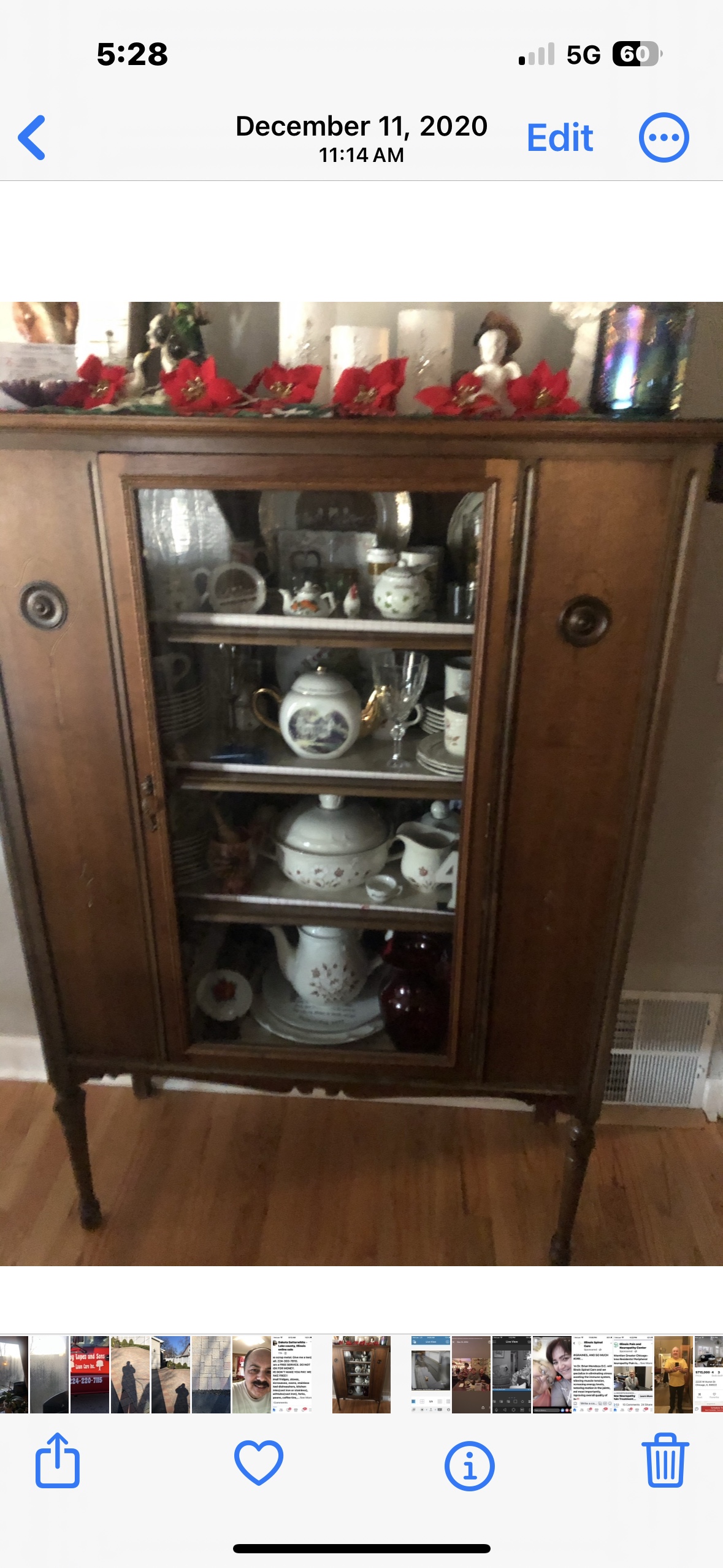 Vintage China Cabinet