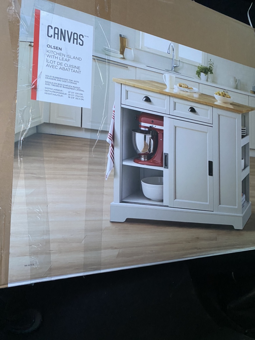 Brand new kitchen island in the box - photo 3