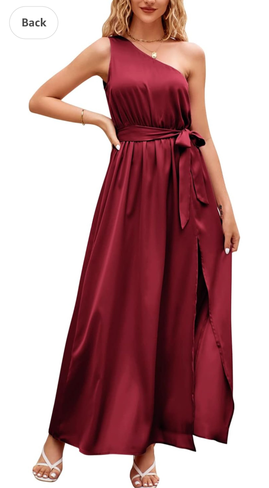 beautiful one shoulder dress - photo 2