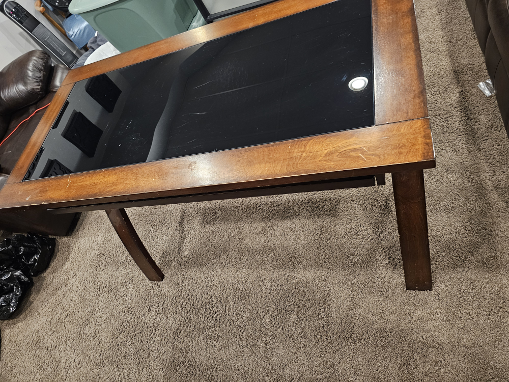 Glass Top Desk - photo 2