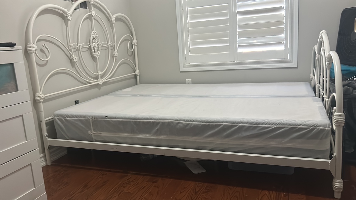 Queen bed frame