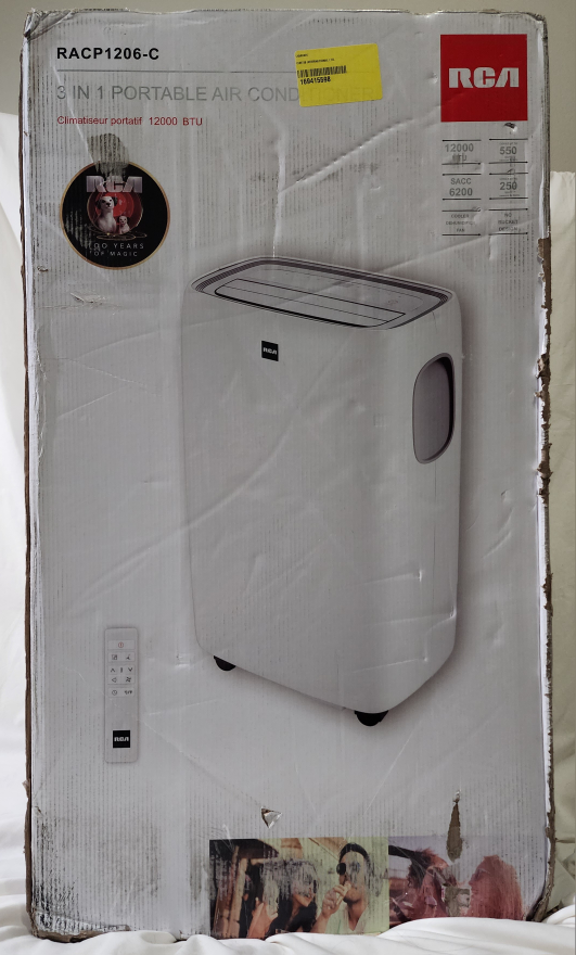 RCA 12,000 BTU 3 in 1 Portable Air Conditioner - photo 3