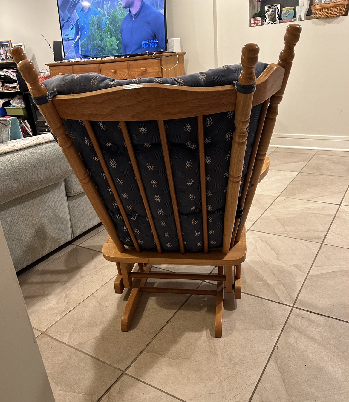 Glider Rocking Chair - photo 3
