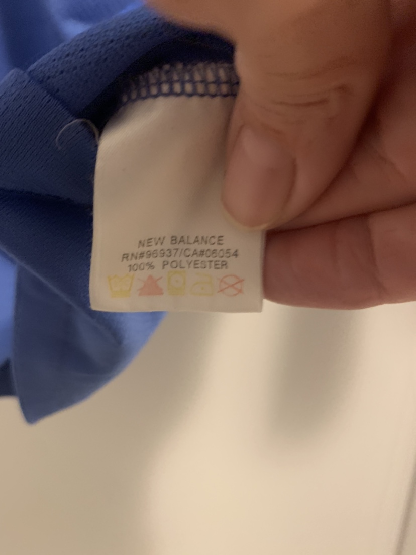 New Balance Perriwinkle active wear top fits size L image indicator(3)